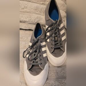 Adidas Matchcourt Men's Gray and White Casual Sneakers